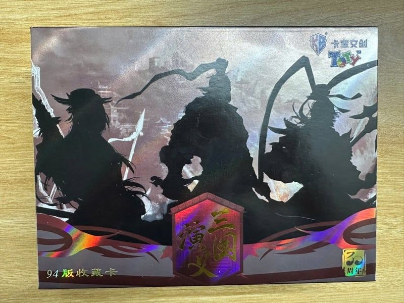  Card bo góc Romance of the Three Kingdoms 1994 Series 1 Kabao BK01 