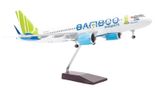  Mô hình máy bay Bamboo Airlines Air Airbus A320 47cm 1:130 No LED MB47089 