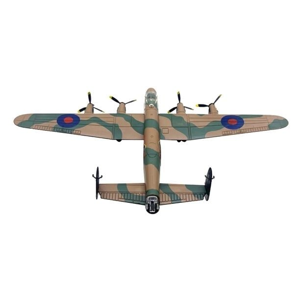  Mô hình máy bay quân sự WWII Avro Lancastrian Military yellow tỉ lệ 1/144 Ns model MBQS071 