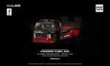  Mô hình xe Mitsubishi Pandem Fuso 300 Flatbed Transporter Advan tỉ lệ 1:64 Pop Race PR640511 