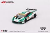  Mini gt card version MGT00689 Lamborghini huracán GT3 EVO2 #87 Bamboo airways Lamborghini gt3