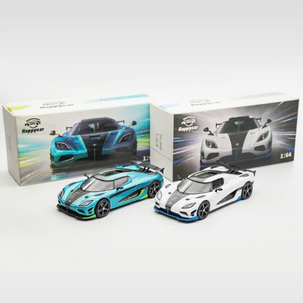  Mô hình xe Koenigsegg AGERA RS bản box tỉ lệ 1:64 Happy Car HC OT64936 