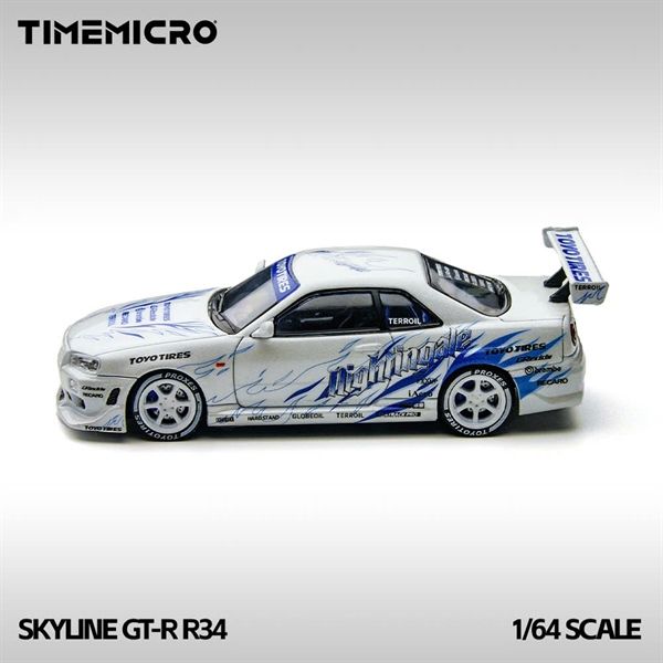  Mô hinh xe Nissan Skyline GT-R R34 