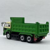  Mô hình xe Hino Eagle Dump Truck White and Green Floral Pattern Alloy Car Model tỉ lệ 1:64 OT64778 
