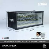  Hộp trưng bày container mô phỏng garage 3 tầng Parking Garage Scene kích thước 38.7cm x 16cm x 16.5cm tỉ lệ 1:64 Moreart box MBox MB400223 