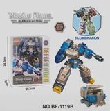  Mô hình xe Robot biến hình Sharp Speed Ultimate Destruction Deformation IDEAFLY HT09 