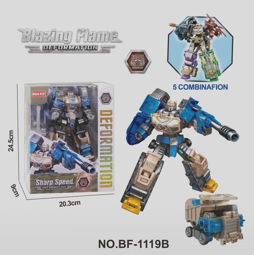  Mô hình xe Robot biến hình Sharp Speed Ultimate Destruction Deformation IDEAFLY HT09 