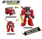  Set 12 mô hình lắp ráp serries Transformers Defender Version 02 The Overthrow ET29 Blokees 71302-set 