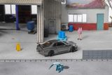  Mô hình xe Nissan Skyline GT-R R34 Z-Tune tỉ lệ 1:64 Fuji model OT64526 