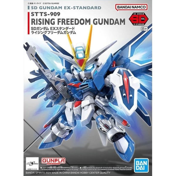  Mô hình figure lắp ráp gundam SD Gundam Ex-Standard Rising Freedom Gundam Bandai 4573102662866 