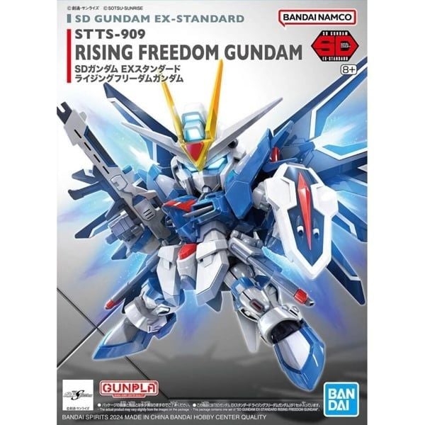  Mô hình figure lắp ráp gundam SD Gundam Ex-Standard Rising Freedom Gundam Bandai 4573102662866 