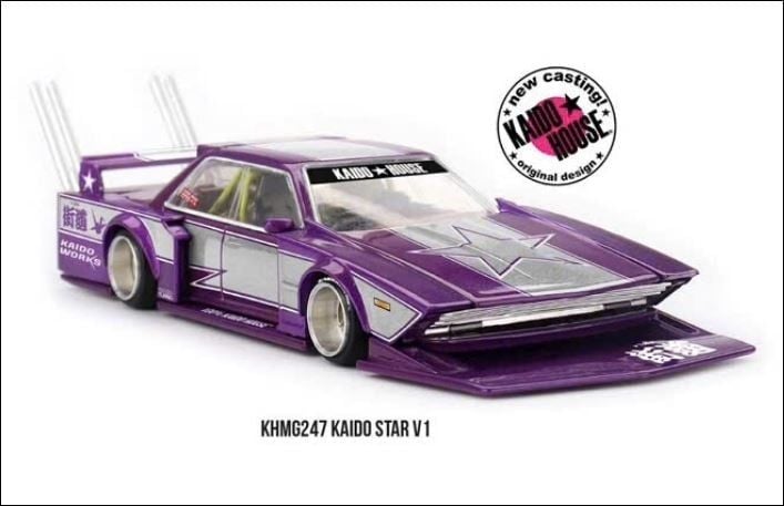  Mô hình xe Kaido Star V1 tỉ lệ 1:64 Kaido House KHMG247 