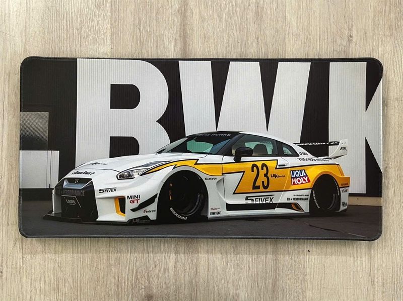  Phụ kiện Thảm lót chống trượt chủ đề siêu xe nhiều kích thước Autono1 PT111 