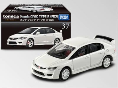  Mô hình xe Honda Civic Type R (FD2) No.23 tỉ lệ 1:64 Tomic Premium 297772 