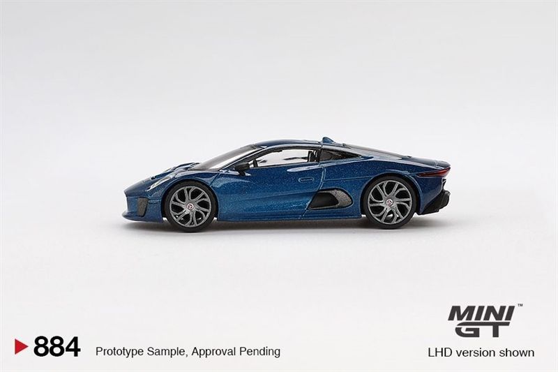  Mô hình xe Jaguar C-X75 Blue tỉ lệ 1:64 MiniGT MGT00884-CH 