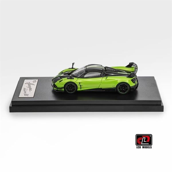  Mô hình xe Pagani Huayra Roadster BC Green tỉ lệ 1:64 LCD64011-GR 