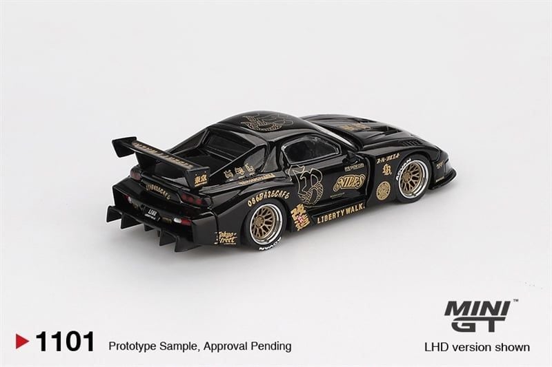  Mô hình xe ô tô MAZDA RX-7 LB-Super Silhouette FD-NILES tỉ lệ 1:64 MiniGT MGT01101 