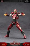  Mô hình nhân vật Marvel Iron man người sắt Mark 16 MK16 SHF Iron man 3 tỉ lệ 1:10 18CM ZD Toys FG262 