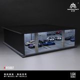  Hộp trưng bày mô phỏng Underground Parking Garage Series Light-Up kích thước 30cm x 30cm x 10cm tỉ lệ 1:64 MoreArt MO915007 