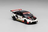  Mô hình xe ô tô Honda Civic Type R FD2 Mugen Livery White tỉ lệ 1:64 MotorHelix M65406 