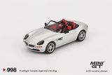  [Hàng Loose] Mô hình xe BMW Z8 silver tỉ lệ 1:64 MiniGT MGT00998 