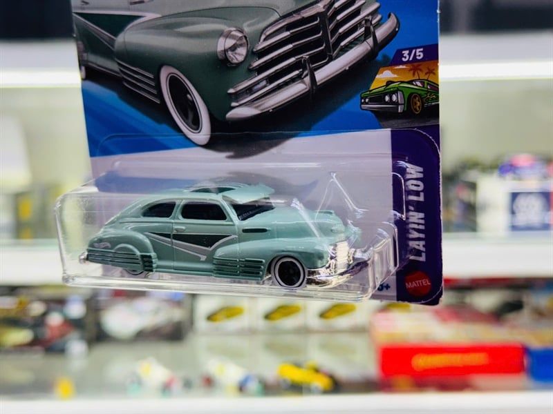  Mô hình xe tải Chevrolet Chevy Fleetline '47 Hotwheels kim loại có bản quyền chính hãng tỉ lệ 1:64 C4982-CV 