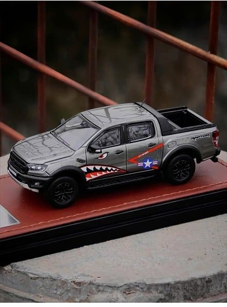 Mô hình xe Ford Ranger Raptor 2024 Baja Racing Livery tỉ lệ 1:64 MK MI ...