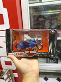 Mô hình xe Harley Davison SIDE CAR 1952 FL HYDRA GLIDE BLUE 1:18 Maisto MT18029 