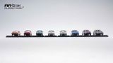  Mô hình xe BMW 3 Series Box Set 50 Years of the BMW 3 Series 7 generations, 8 car set tỉ lệ 1:64 Almost Real OT64576 