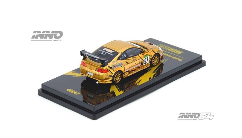  Mô hình xe HONDA INTEGRA Type R (DC5) TOP SECRET Thailand Honda Fest Thailand 2025 tỉ lệ 1:64 Inno64 IN64-DC5TST-HFTH25 