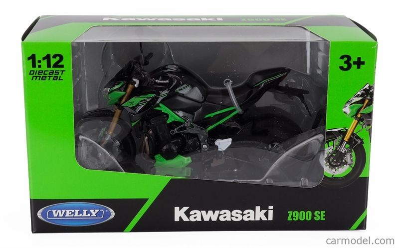  Mô hình xe Kawasaki Ninja Z900 SE 2024 tỉ lệ 1:12 Welly WL-62213GW MT12025 