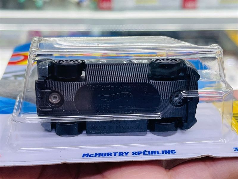  Mô hình xe McMurtry Speirling Grey Hotwheels kim loại có bản quyền chính hãng tỉ lệ 1:64 C4982-MU 