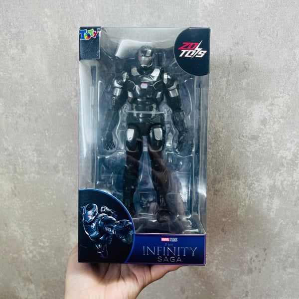  Mô hình nhân vật Marvel War Machine Avenger End game có khớp tỉ lệ 1:10 18CM ZD Toys ZM85 