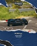  Mô hình xe Pagani Utopia Blue Metallic tỉ lệ 1:64 Tarmac Works T64G-TL055-BL 