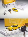  Mô hình xe Mitsubisbi Evo3 Yellow (Lighting Function) tỉ lệ 1:64 Whelart H-0034 