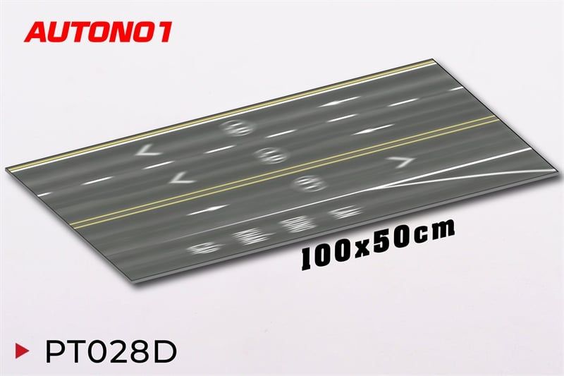  Phụ kiện thảm sa bàn chống trượt mô phỏng diorama cao tốc CT01 kích thước 100x50 cho mô hình xe 1:18 Autono1 PT028 