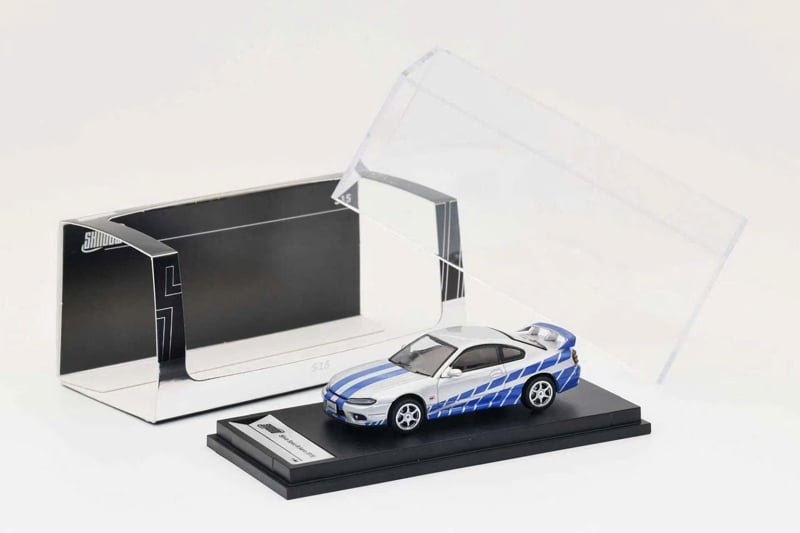  Mô hình xe Nissan S15 Yellow tỉ lệ 1:64 Shadow LL-051-239 