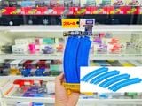  Phụ kiện đường ray dành cho hệ thống tàu điện đồ chơi Plarail R-03 Curve Rail Takara Tomy 108108 