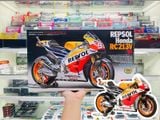  Mô Hình kit Mô tô Honda Repsol RC213V 2014 1:12 Tamiya 14130 