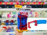  Phụ kiện đường ray dành cho hệ thống tàu điện đồ chơi đường cong đôi - kép (2 làn) Plarail R-5 Douple Track Curve Takara Tomy 109006 