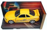  Mô hình xe Leon's Nissan Skyline GT-R (BCNR33), Yellow Fast & Furious tỉ lệ 1:32 Jada 24075-44 