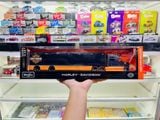  Mô hình xe container Harley Davidson black Delivery Truck - Design Custom Haulers 35x4.5x6.5cm tỉ lệ 1:64 Maisto 11516 
