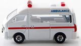  Mô hình xe Nissan Nv350 Caravan Ambulance No.18 tỉ lệ 1:69 Tomica 471066 