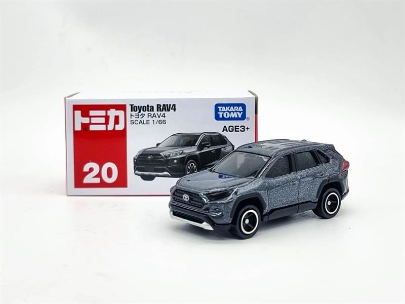  Mô hình xe Tomica Asia 120 No.20 Toyota RAV4 tỉ lệ 1:66 Tomica 997320 