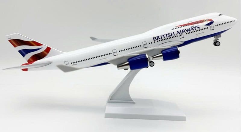  Mô hình máy bay British Airways B747 30Cm MB30065 