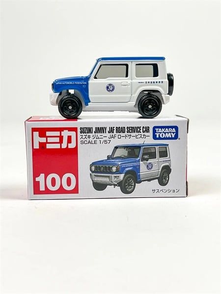  Mô hình xe No.100 Suzuki Jimny Jax (Box) tỉ lệ 1:57 Tomica 175551 