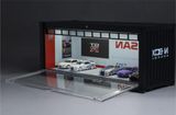  Hộp trưng bày container mô phỏng garage Nissan 30cm × 12.5cm × 13cm tỉ lệ 1:64 MoreArt MB400314 