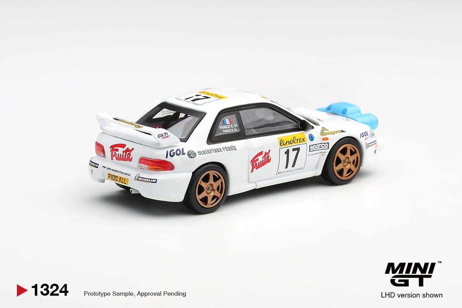  Mô hình xe Subaru Impreza WRC98 #17 1999 Rally Monte-Carlo MGT01324 