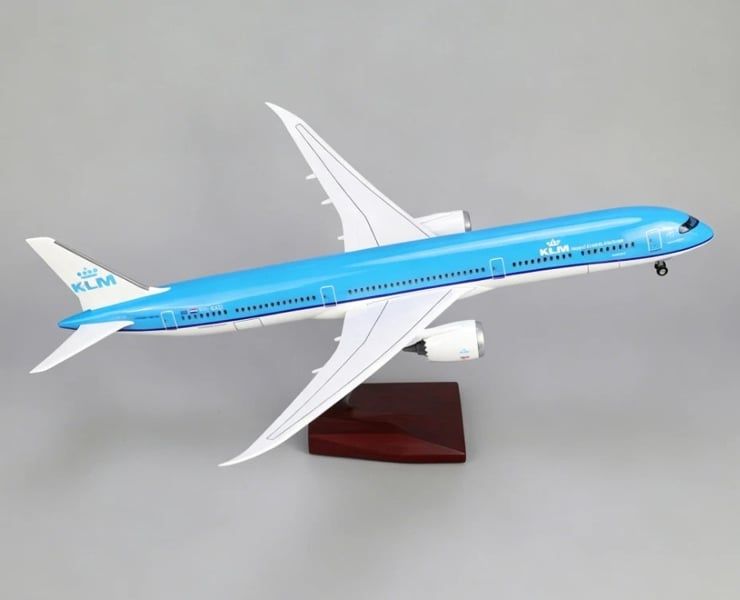  Mô hình máy bay dòng B B787 KLM no led MB47124 