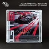  Hộp trưng bày mô hình Lamborghini Huracán GT3 EVO2 No. 45 DEX Imaging 2024 IMSA Daytona 24 Hrs tỉ lệ 1:64 PRISMBOX MN1129 